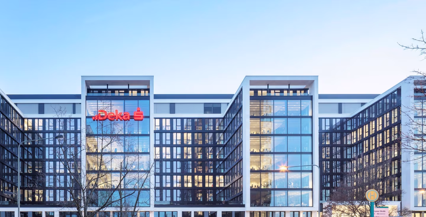 Deka Immobilien head office at the Frankfurt headquarters